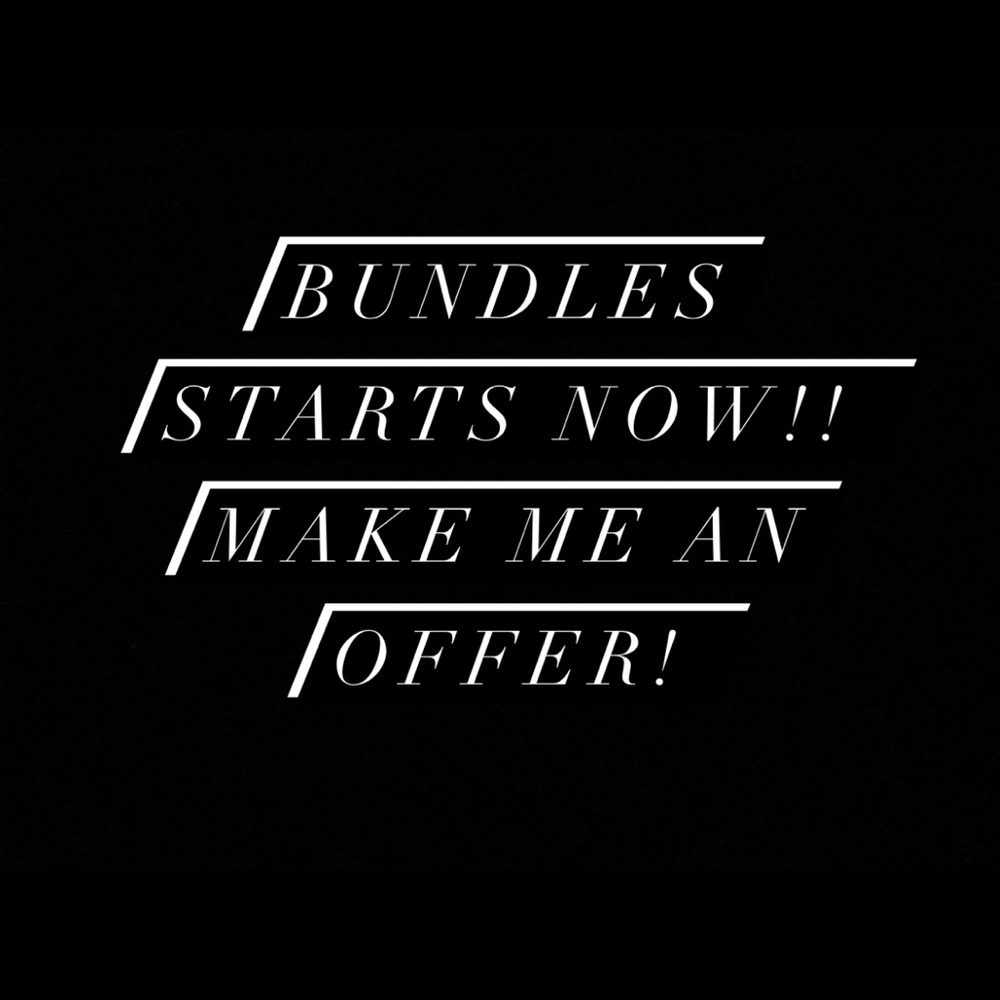 BUNDLES STARTS NOW!